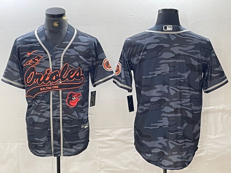 Men Baltimore Orioles Blank Camo Jointly 2024 Nike MLB Jersey style 2